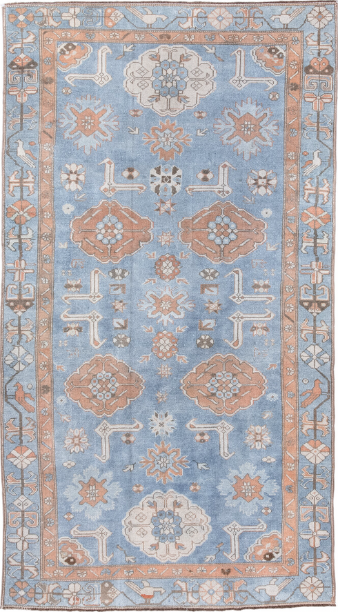 Antique Oushak Area Rug (3' x 6')